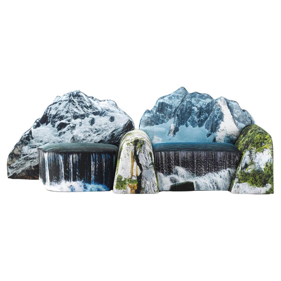 Sofá Montanara de Gaetano Pesce para Meritalia