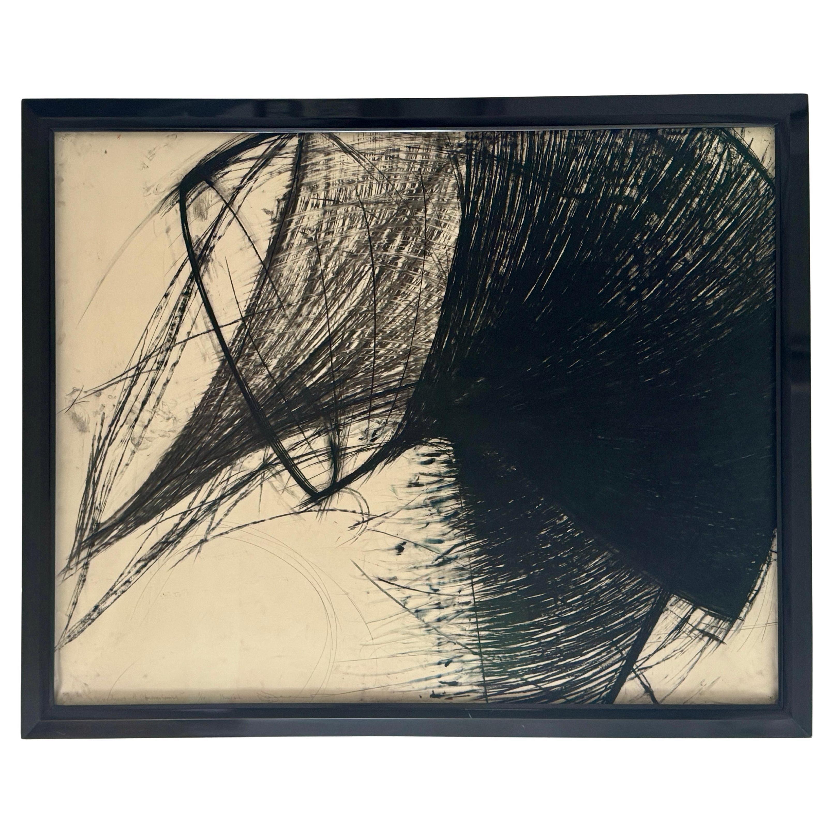 "Montauk Coincidence" Signierte Lithographie von Heide Fasnacht im Angebot