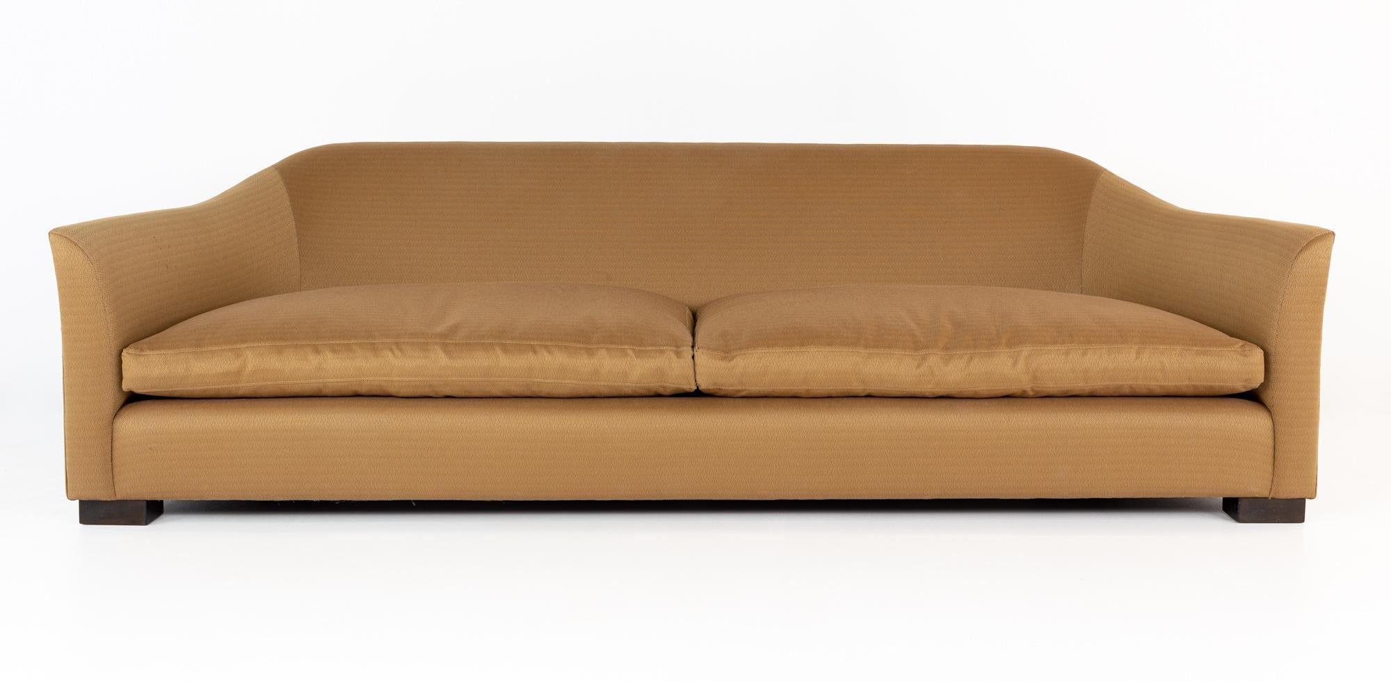Montauk contemporary down filled sofa

This sofa measures: 102 wide x 45 deep x 30.5 inches high, with a seat height of 18 and arm height of 24.5 inches

About Photos: We take our photos in a controlled lighting studio to show as much detail as