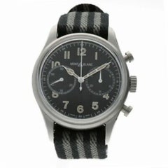 Montblanc 1858 117835, Black Dial, Certified and Warranty