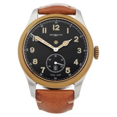 Montblanc 1858 Dual Time Stainless Steel and Bronze 116479