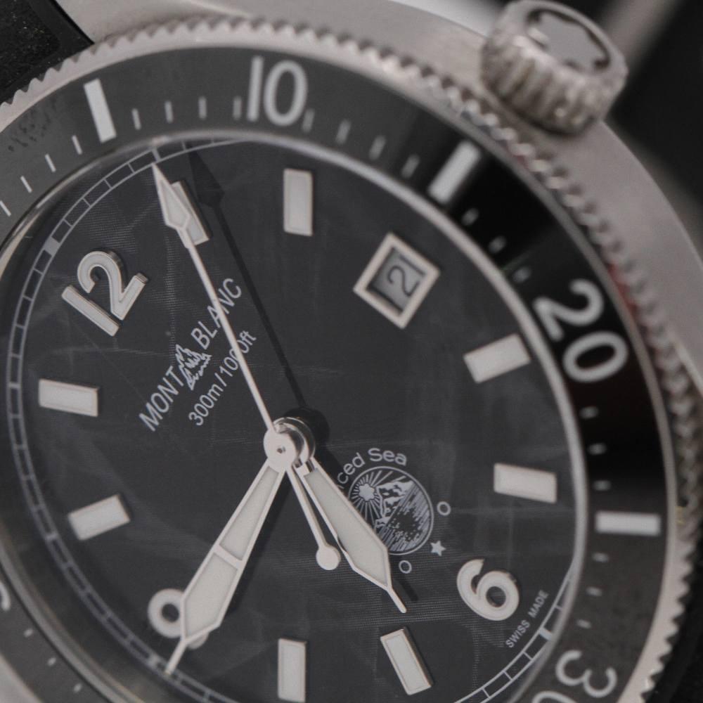 Men's Montblanc 1858 Iced sea automatic date watch