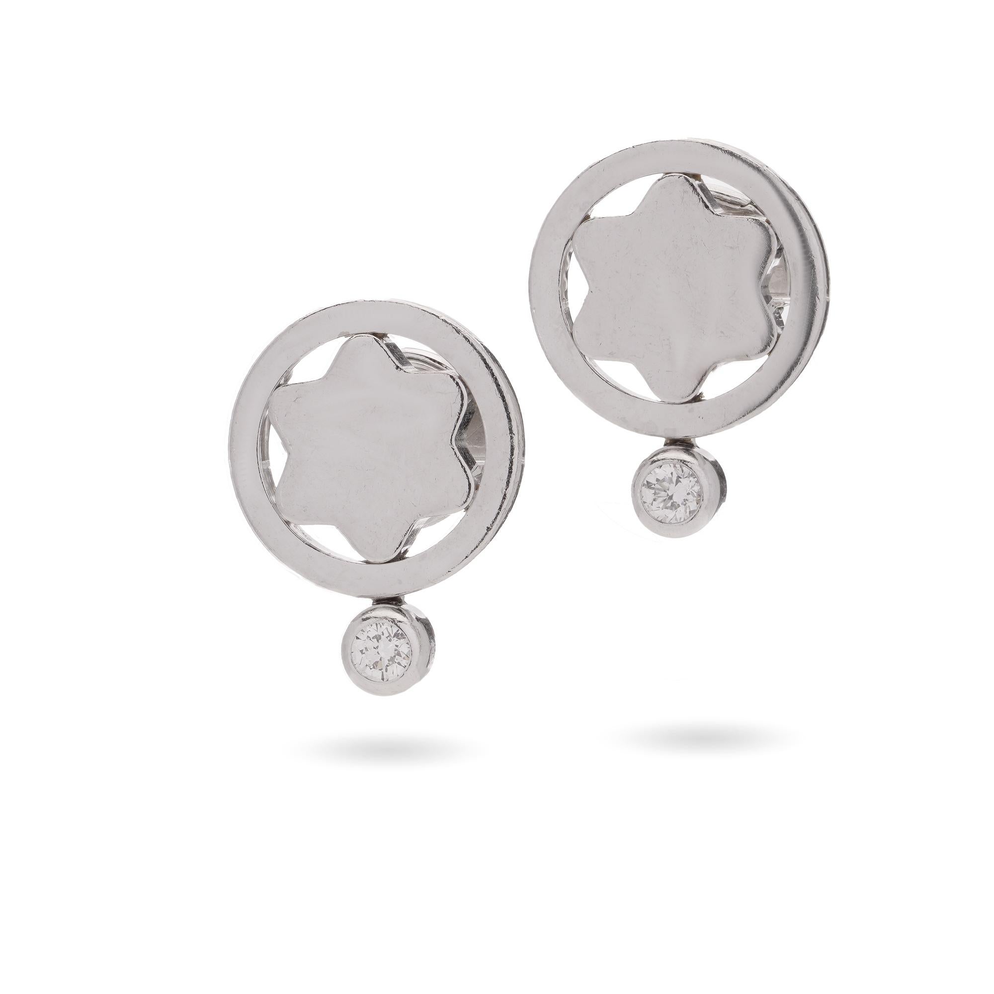 mont blanc earrings