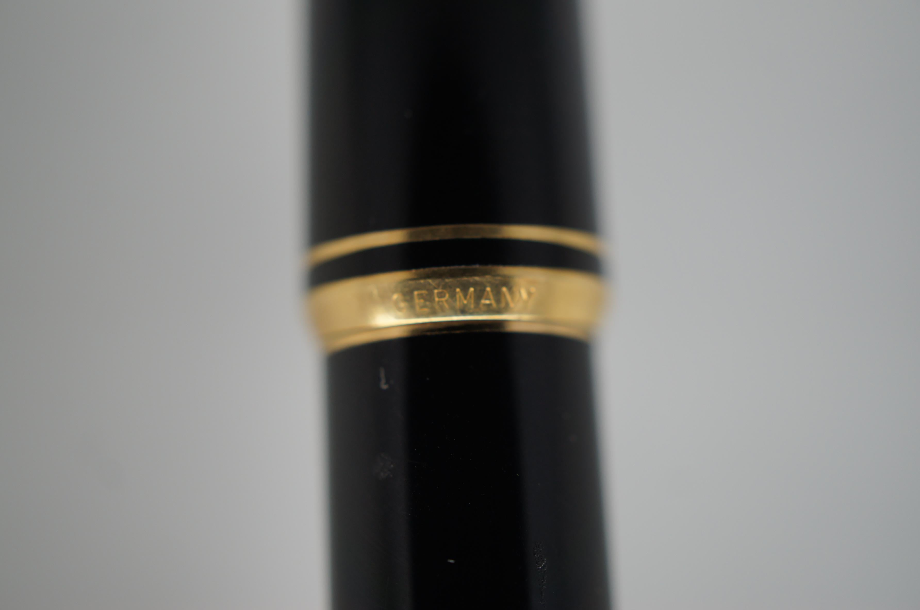 Montblanc 221 3 Piece Fountain Pen Mechanical Pencil Set 14K Gold Case 585 Vtg 3