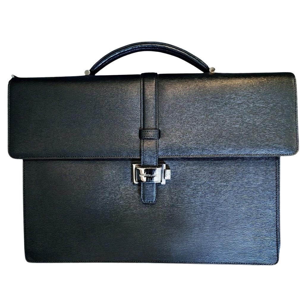Montblanc 4810 Westside Double Gusset Calfskin Briefcase im Angebot