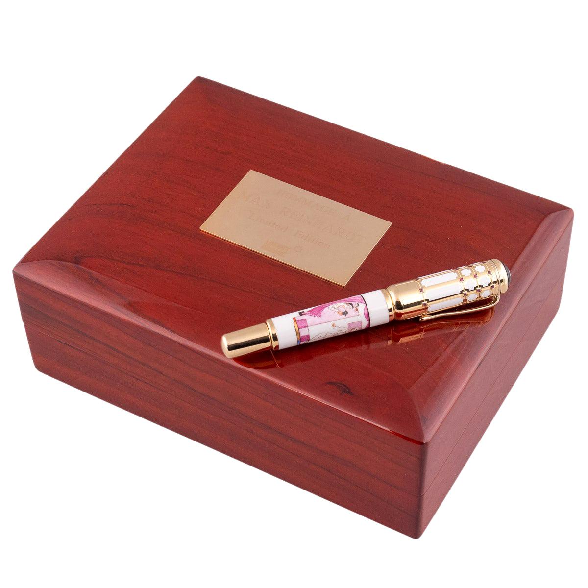 Montblanc 5/10 Limited Edition Max Reinhardt Ruby Fountain Pen, 2003 For Sale