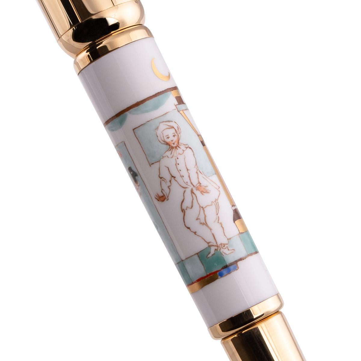 Montblanc 5/10 Limited Edition Max Reinhardt Sapphire Fountain Pen, 2003 For Sale 8