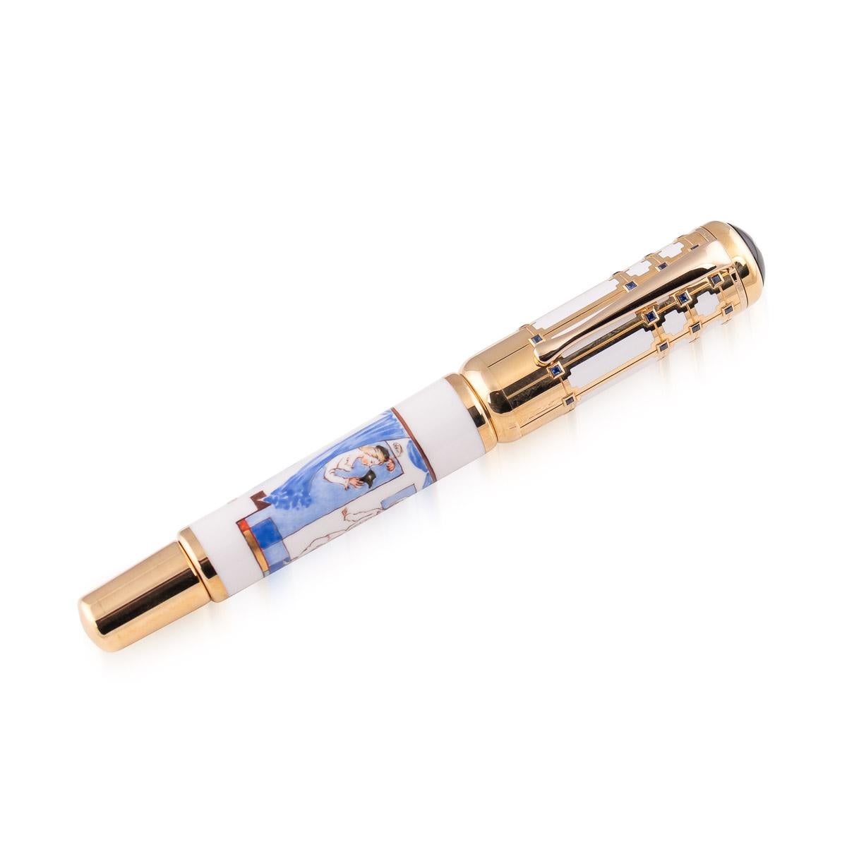 Montblanc very rare Limited Edition Fountain Pen, dedicated to Max Reinhardt in support of the 