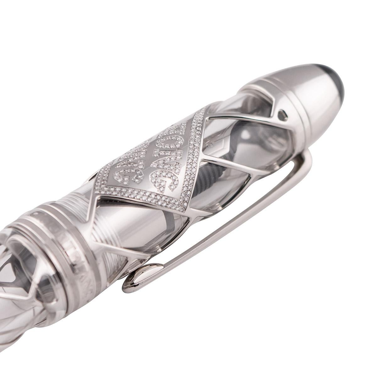 Montblanc 5/33 Limited Edition I Love Hong Kong Fountain Pen, 2003 In Excellent Condition For Sale In London, London