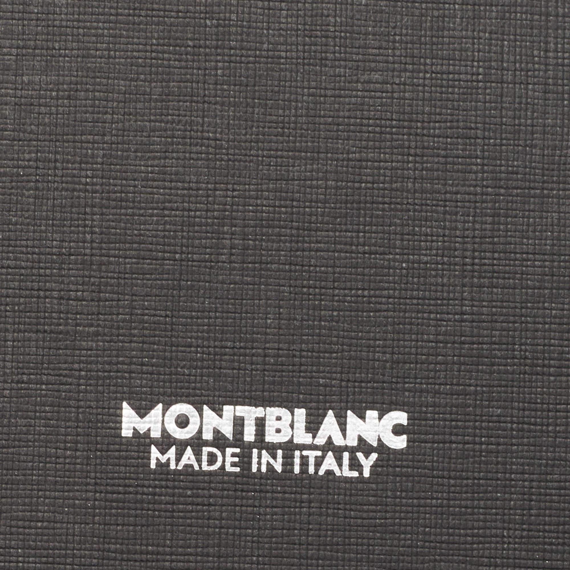 Montblanc Black Fine Stationery Notebook For Sale 1