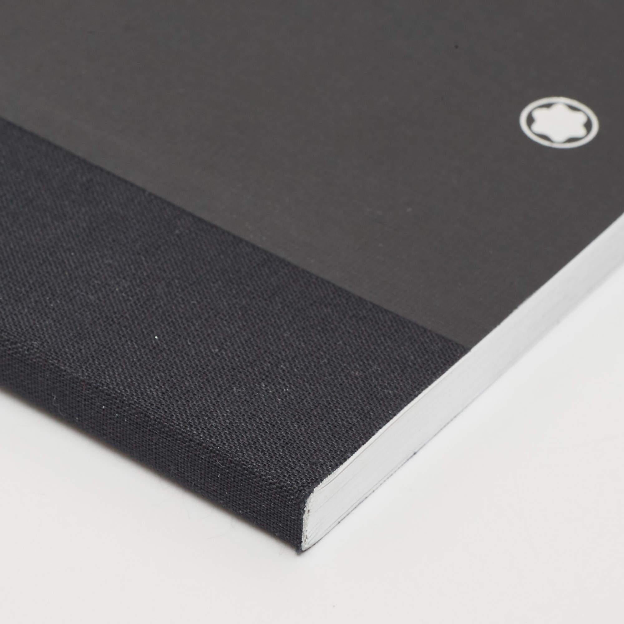 Montblanc Taccuino nero di cartoleria fine in vendita 3
