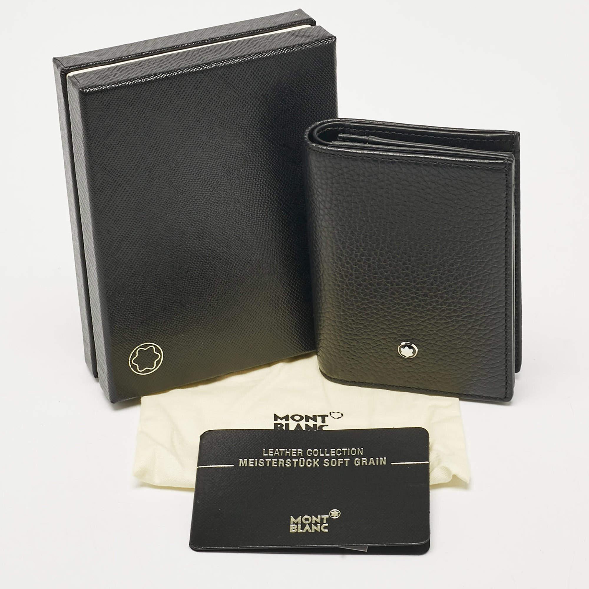 Montblanc 4810 Westside Kartenetui aus schwarzem Leder 2