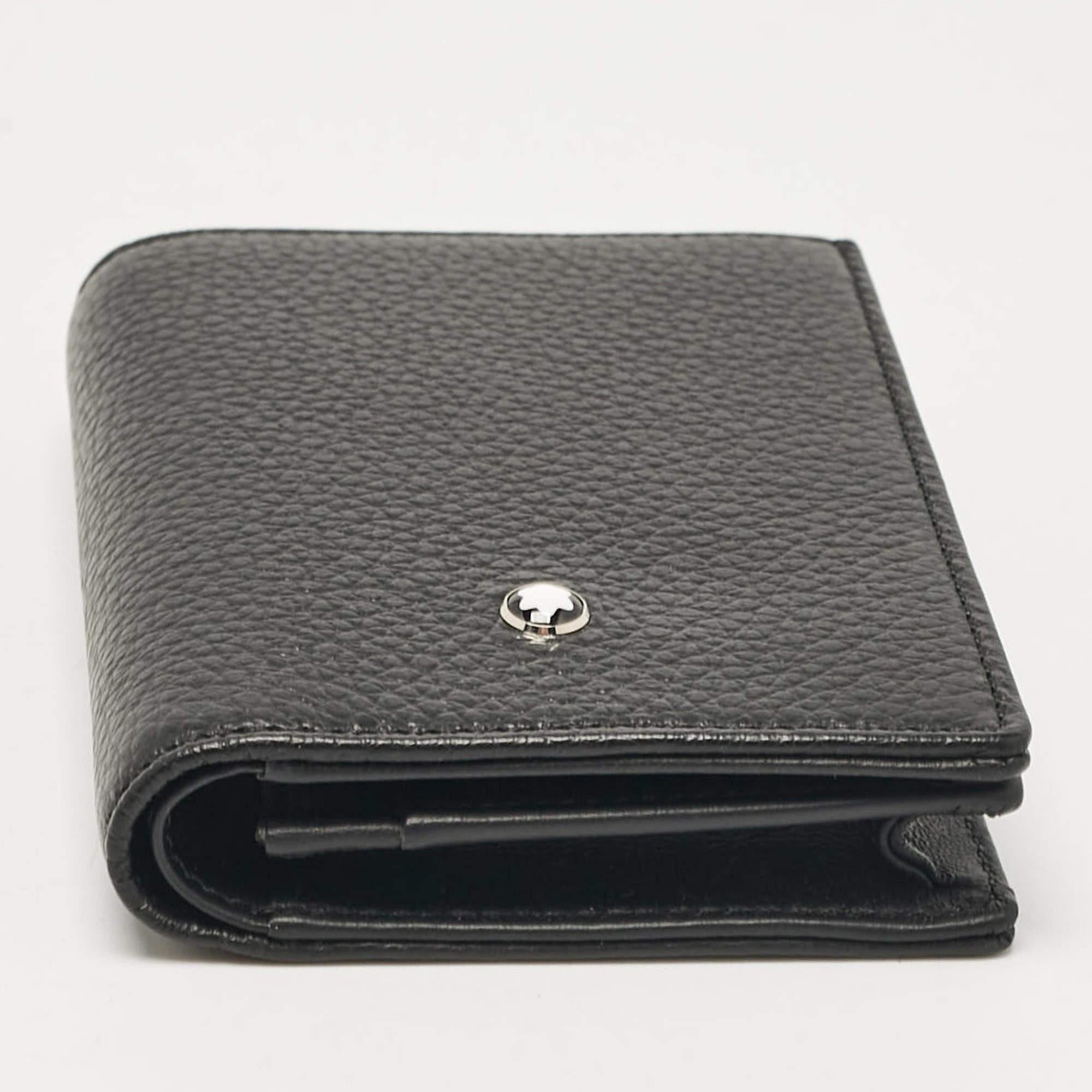 Montblanc 4810 Westside Kartenetui aus schwarzem Leder 3