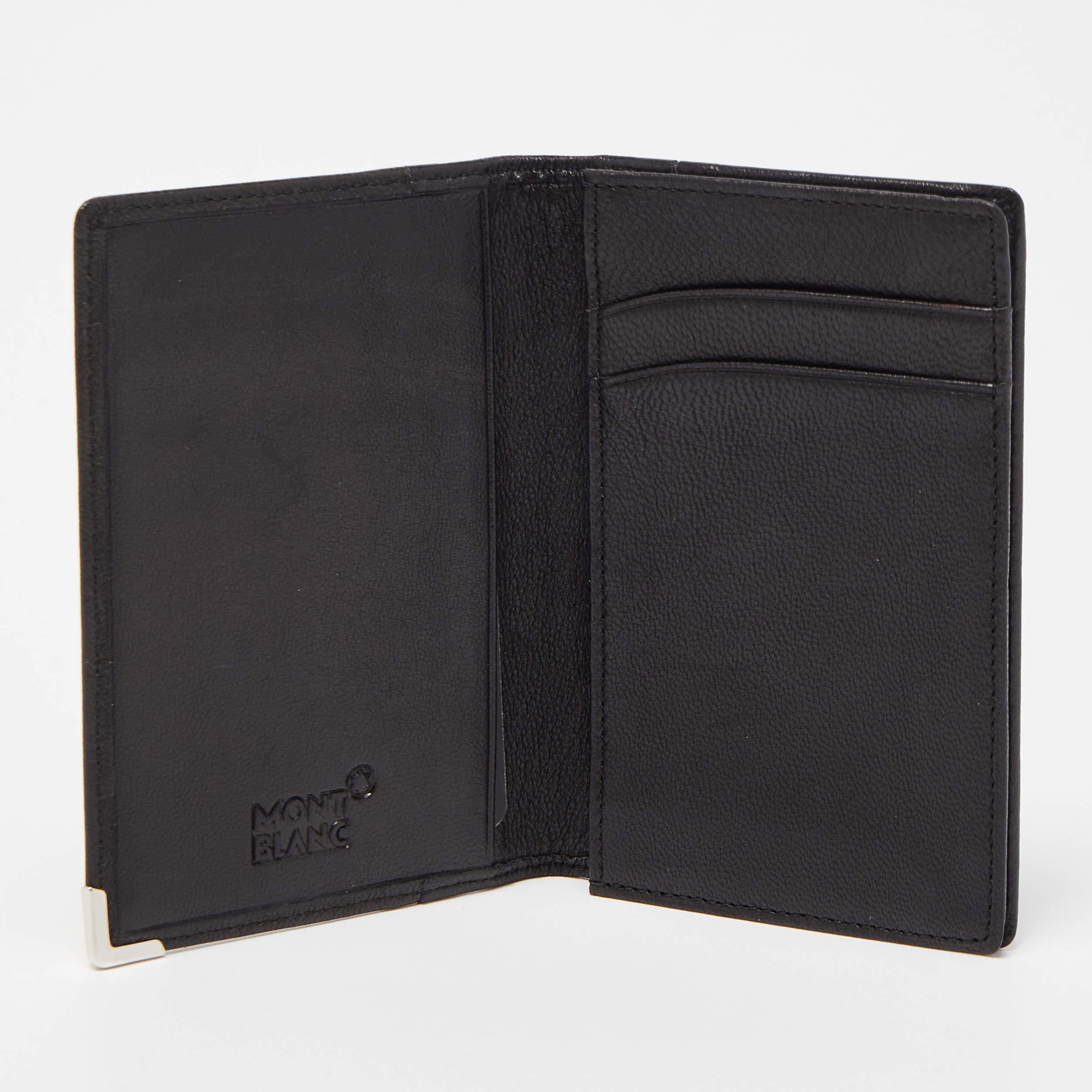 This stylish and functional card holder is a must-have in your collection. It is equipped with multiple, well-lined slots to hold your cards.

