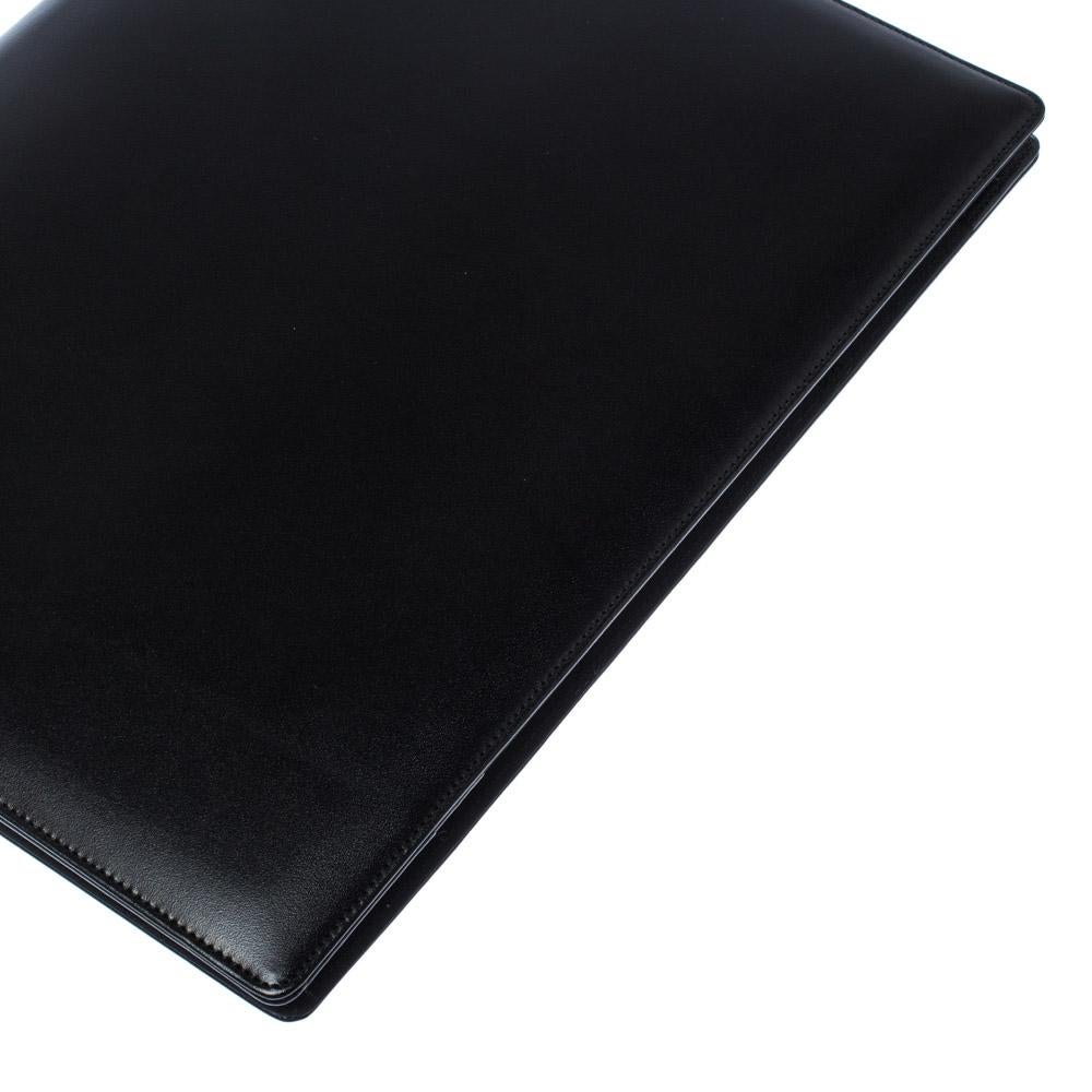 Montblanc Black Leather Conference Folder 1