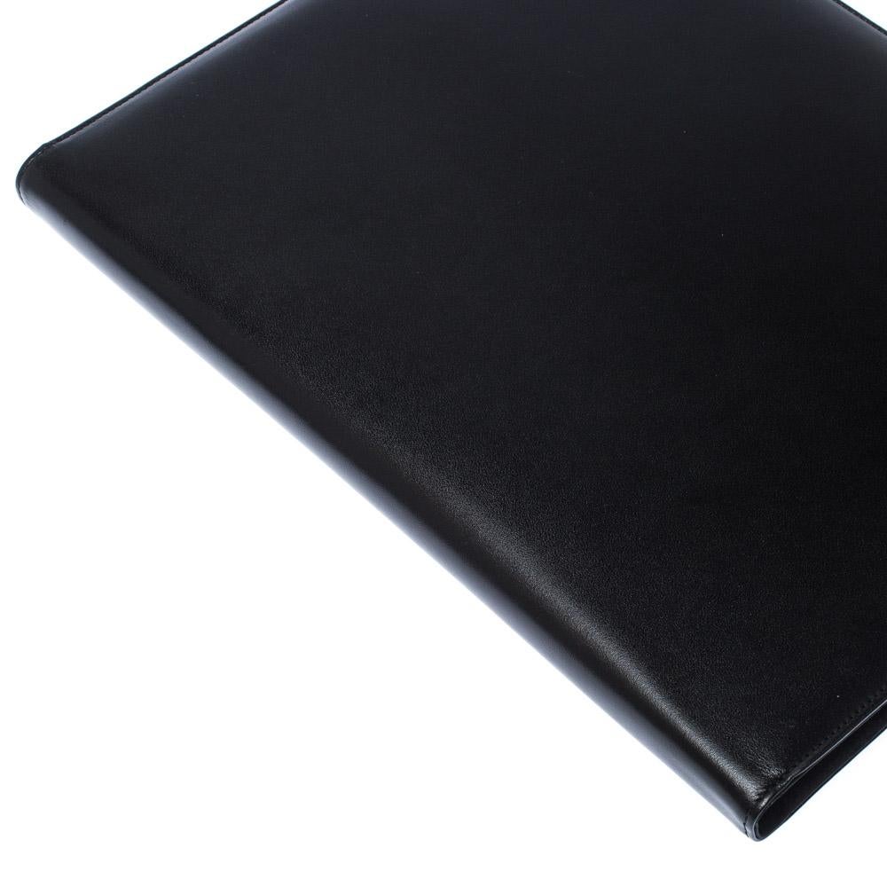 Montblanc Black Leather Conference Folder 2