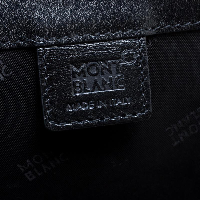 Montblanc Black Leather Document Case 5