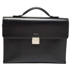 Montblanc - Porte-documents urbain MeisterstÃ¼ck en cuir noir