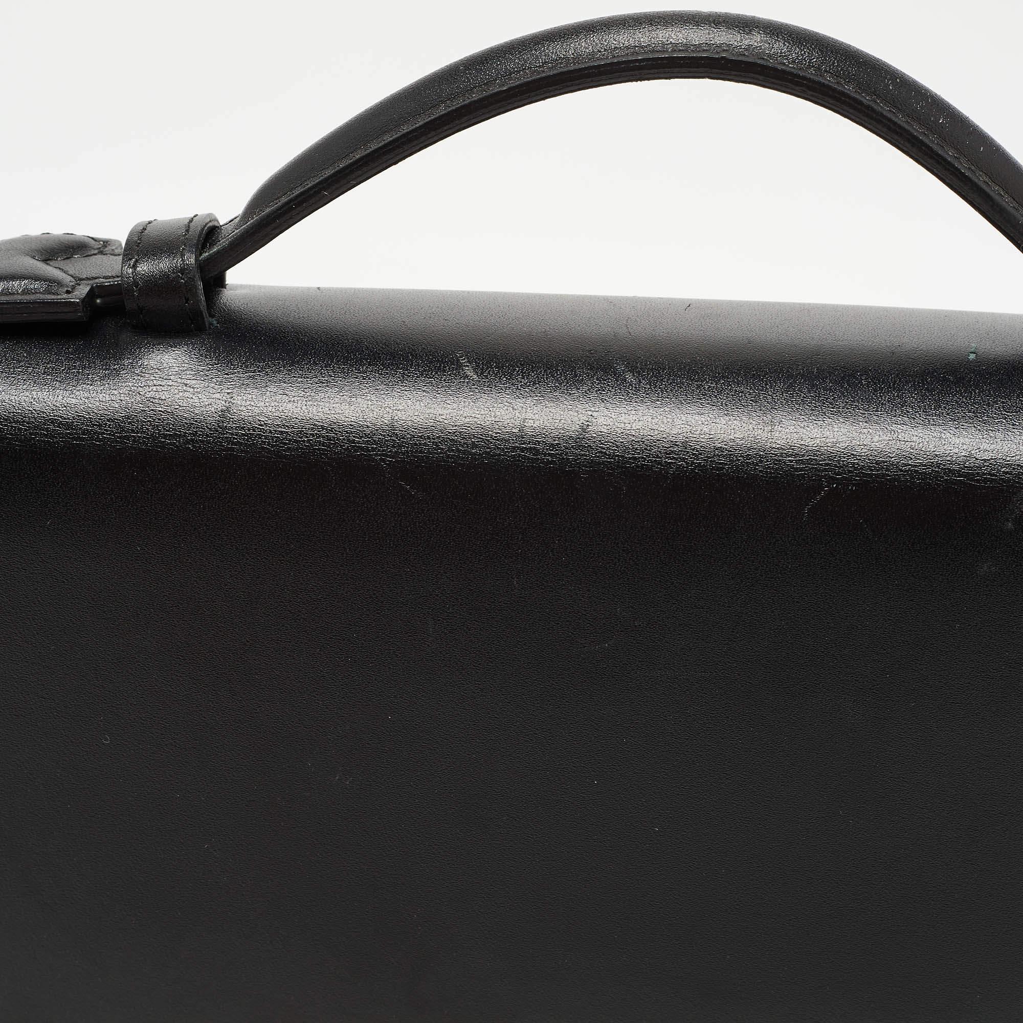 Montblanc Black Leather Meisterstuck Briefcase 4