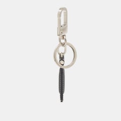 Montblanc Black Leather Meisterstuck Urban Key Fob