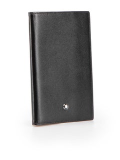 Montblanc Black Leather Passport Cover