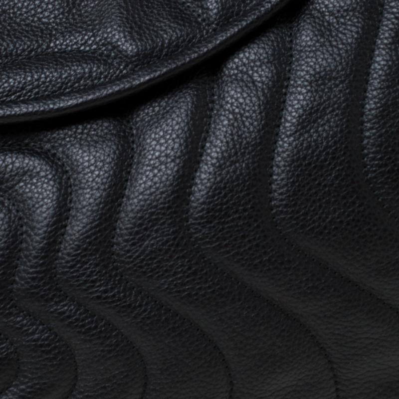 Montblanc Black Leather Starisma Alcina Hobo 5