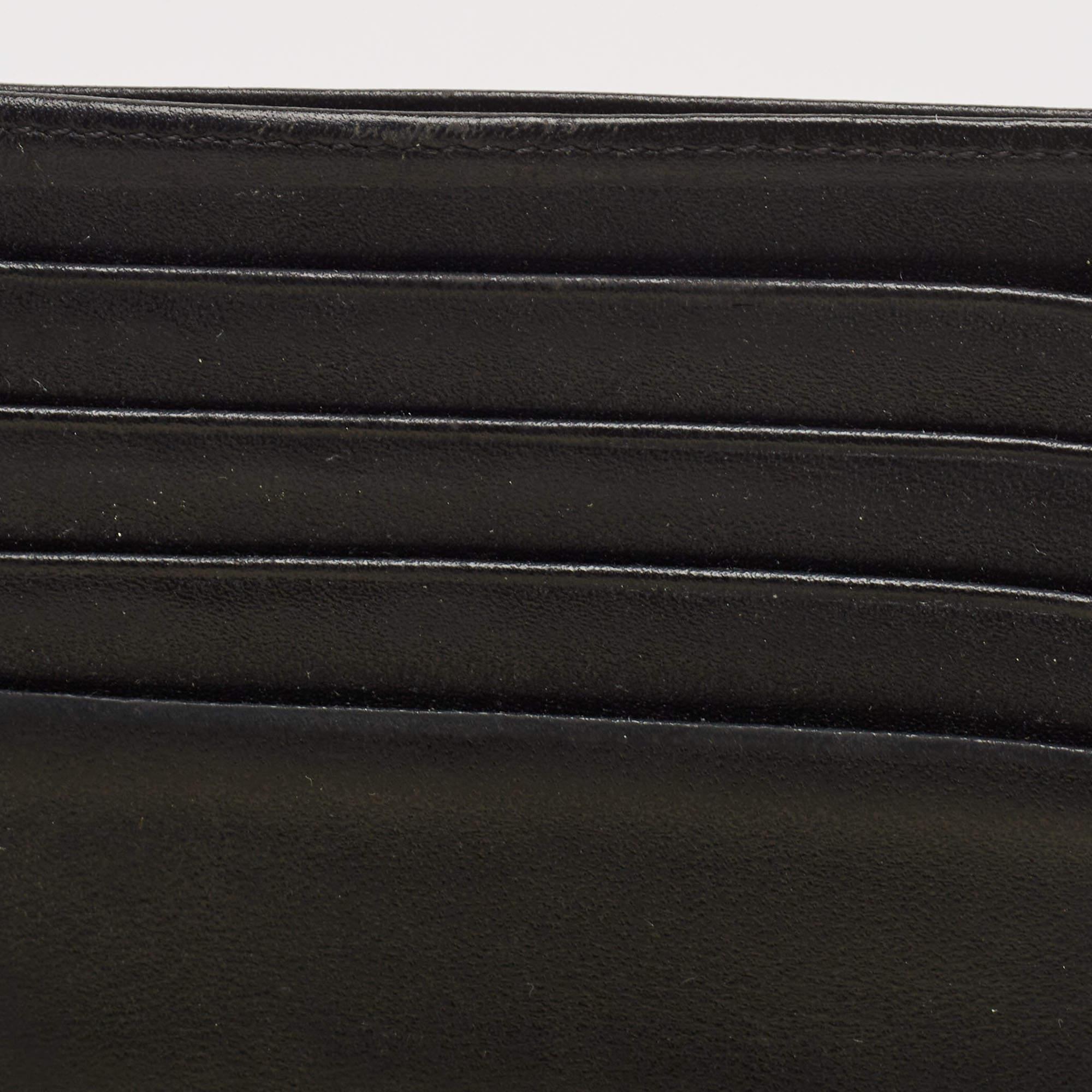 Montblanc Black Leather Urban Spirit Card Holder For Sale 4