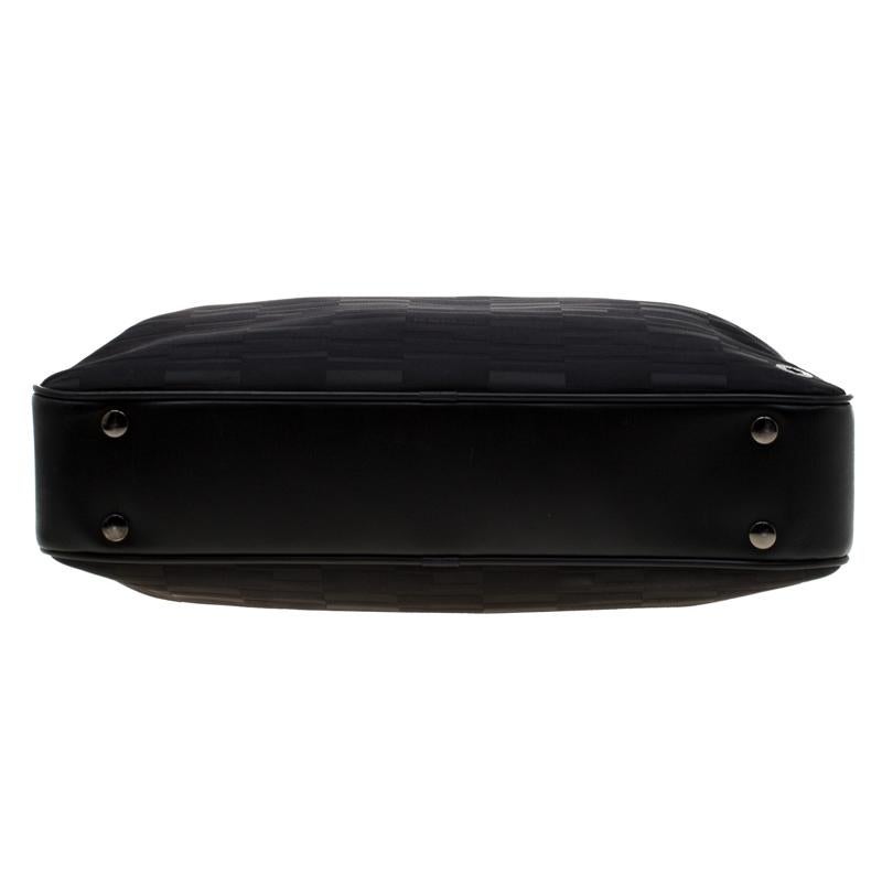 Men's Montblanc Black Nylon Meisterstuck Briefcase