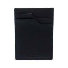 Montblanc Black Perforated Leather Meisterstuck Card Case