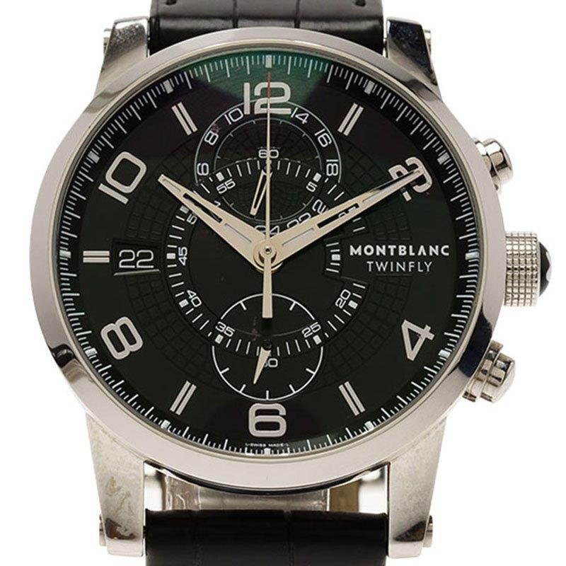 mont blanc flyback watch