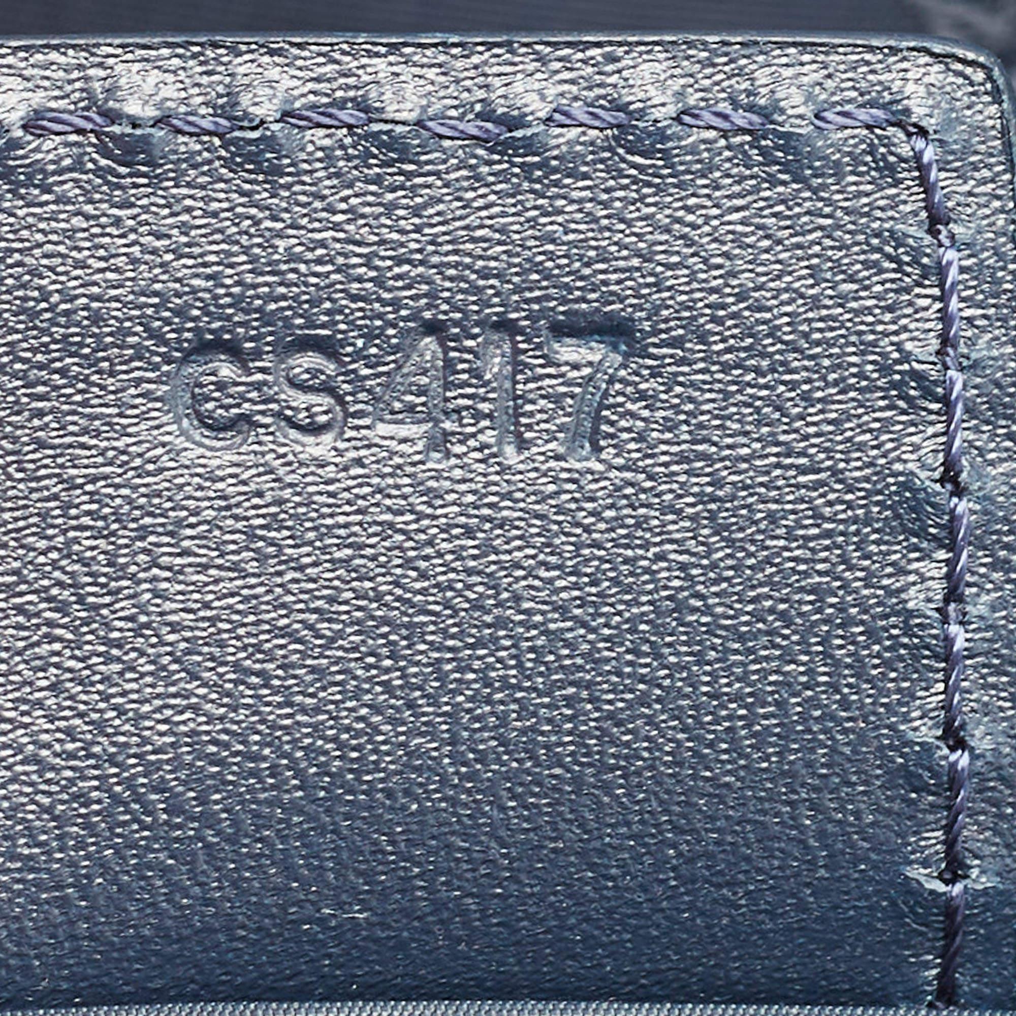 Montblanc Blue Leather Meisterstuck Sartorial Slim Document Case 5