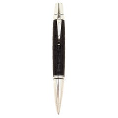 Used Montblanc Boheme Black Resin Silver Tone Ballpoint Pen