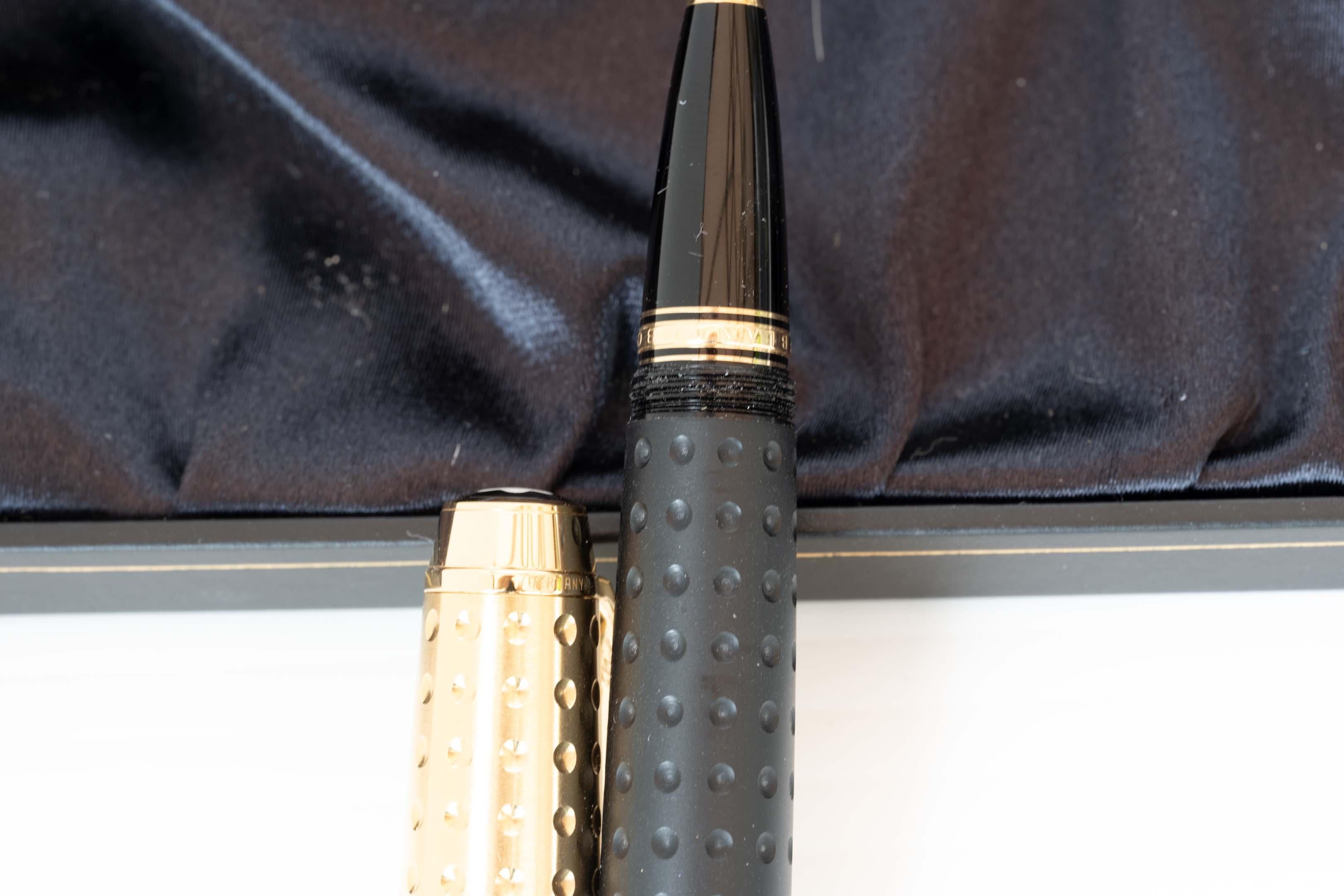 Montblanc Boheme Doue Gold Plated Rollerball Pen HL1039597 For Sale 2