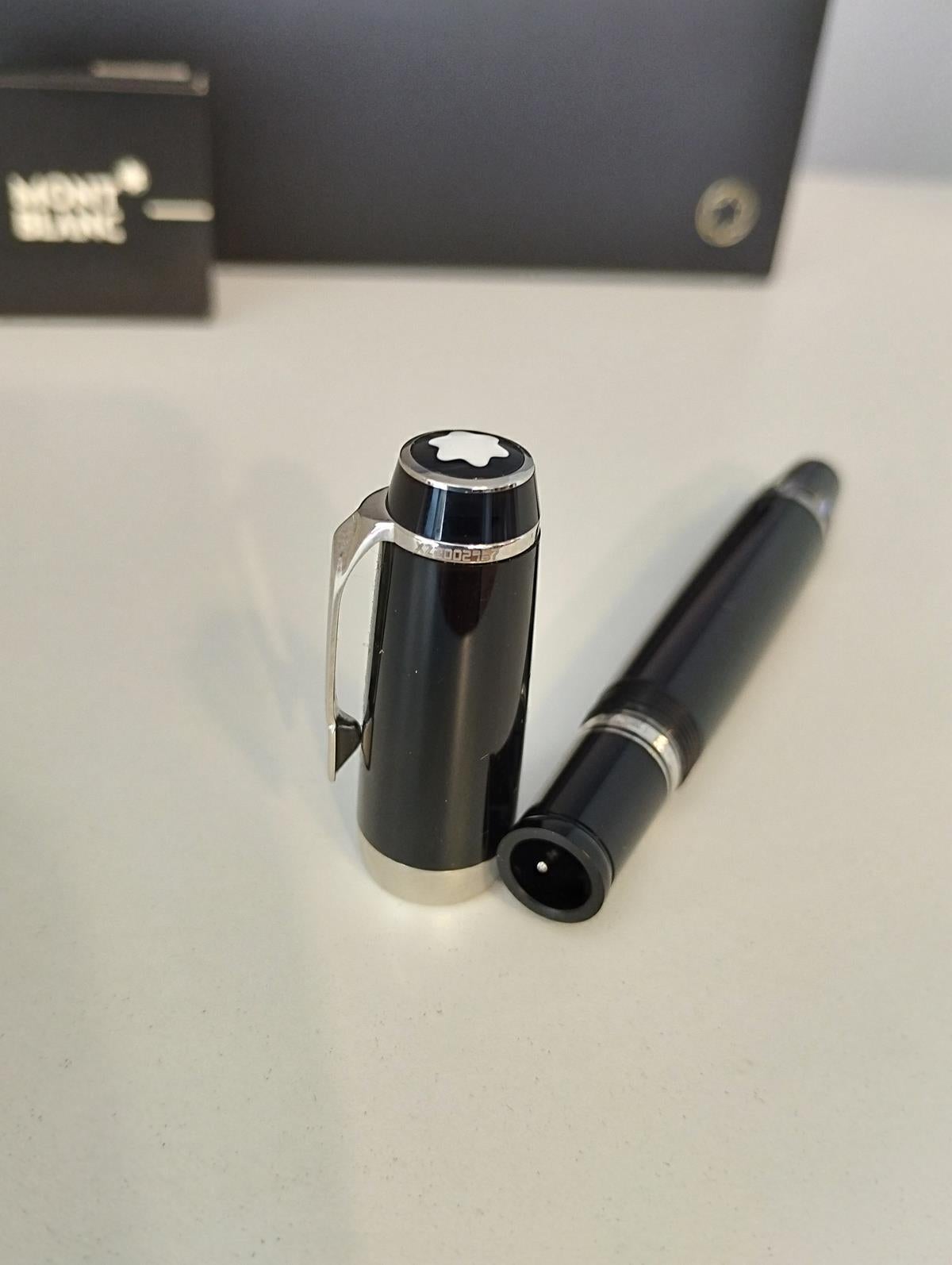 Montblanc Bohème Platinum Fountain Pen For Sale 2