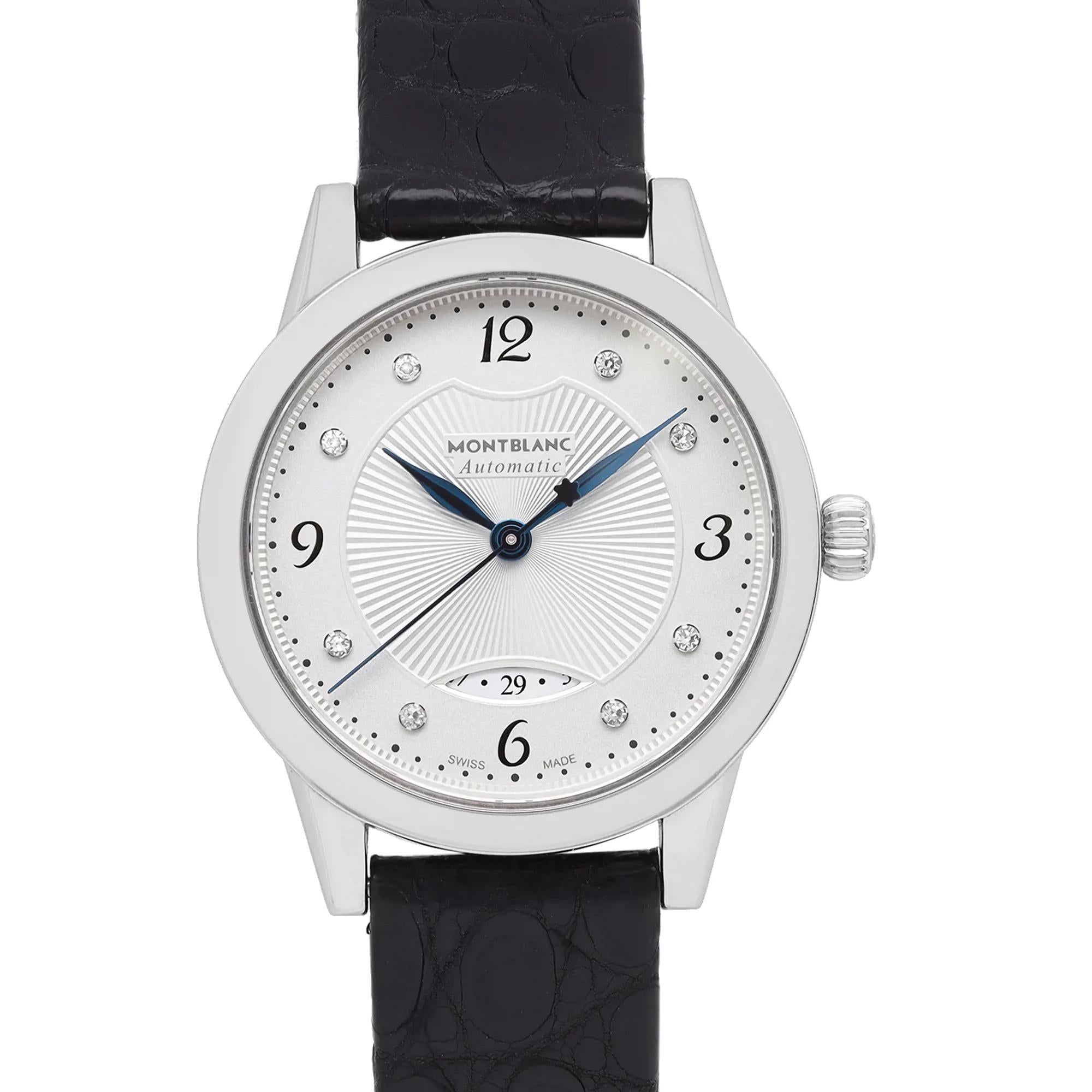 Pre-owned good condition. The band shows light signs of wear. The case back has tiny scratches. No original box and papers are included. 

* Free Domestic Shipping
* Two-year warranty
* 14-day money-back guarantee return. The buyer can authenticate