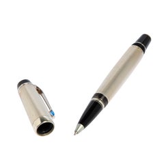 Montblanc Bohème Sterling Silver Bleu Rollerball Pen