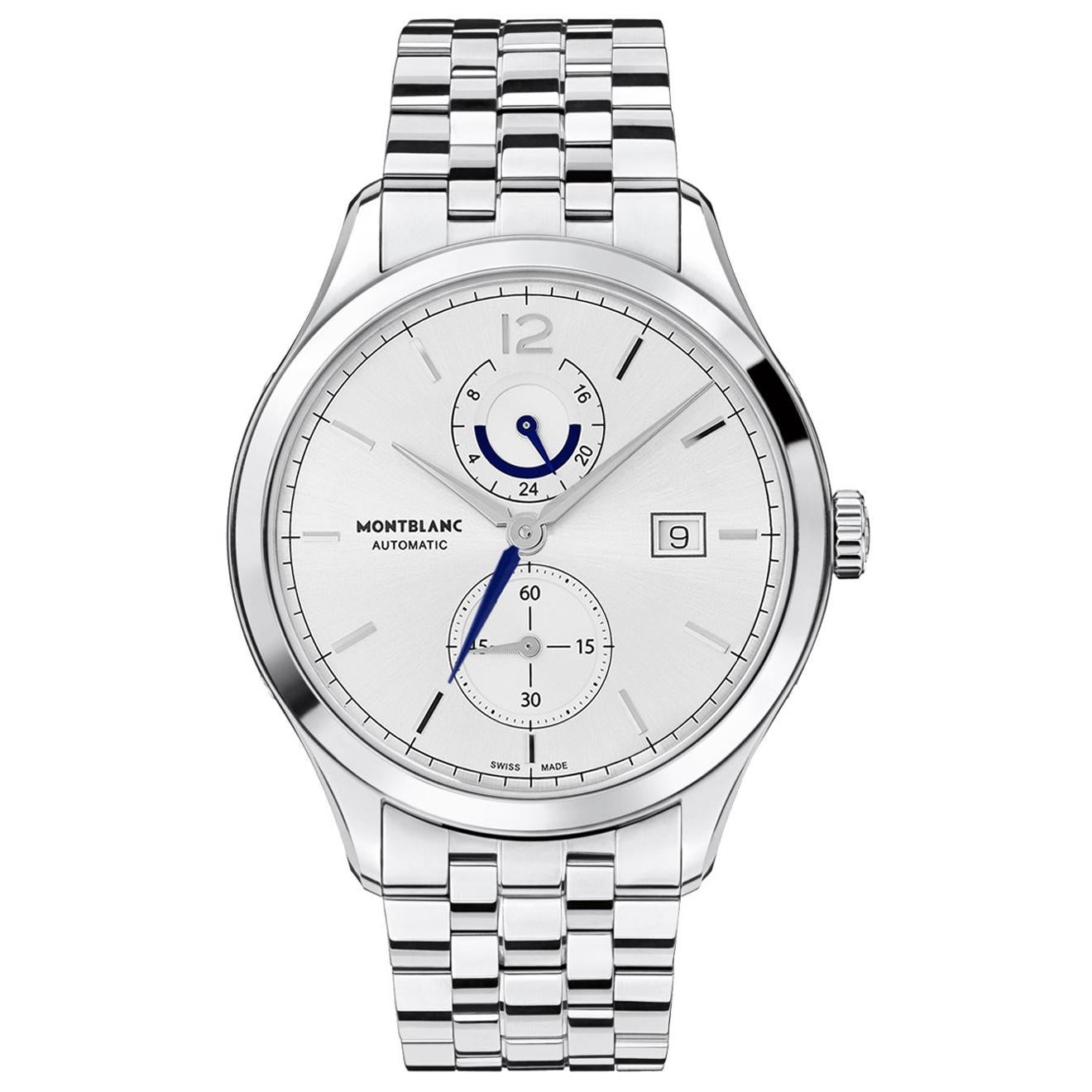 Montblanc Chronometerie Chronograph Automatic Dual Time Men's Watch 112648