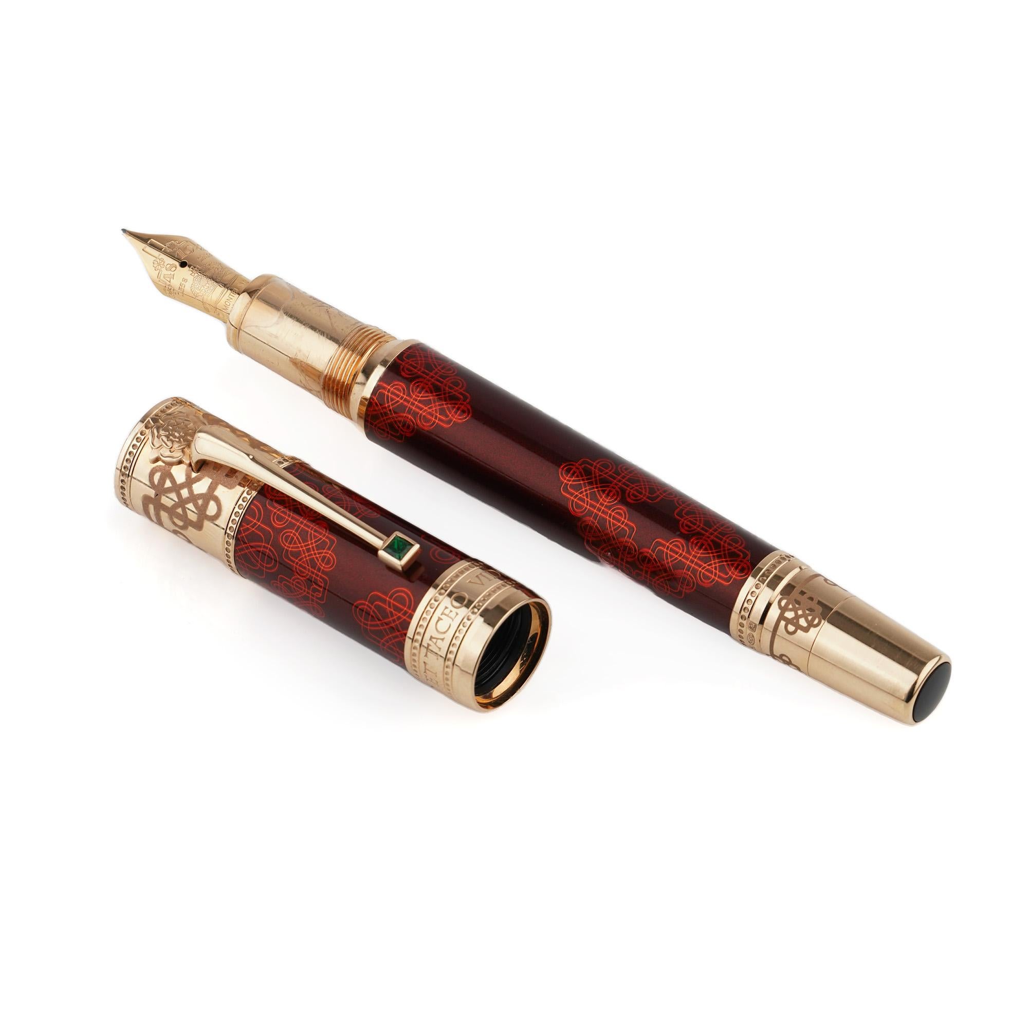 Montblanc Elizabeth I Patron of Art Series Limited Edition 612/888 Fountain Pen For Sale 6