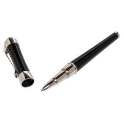 Montblanc Etoile Diamond Black Resin Platinum Finish Rollerball Pen