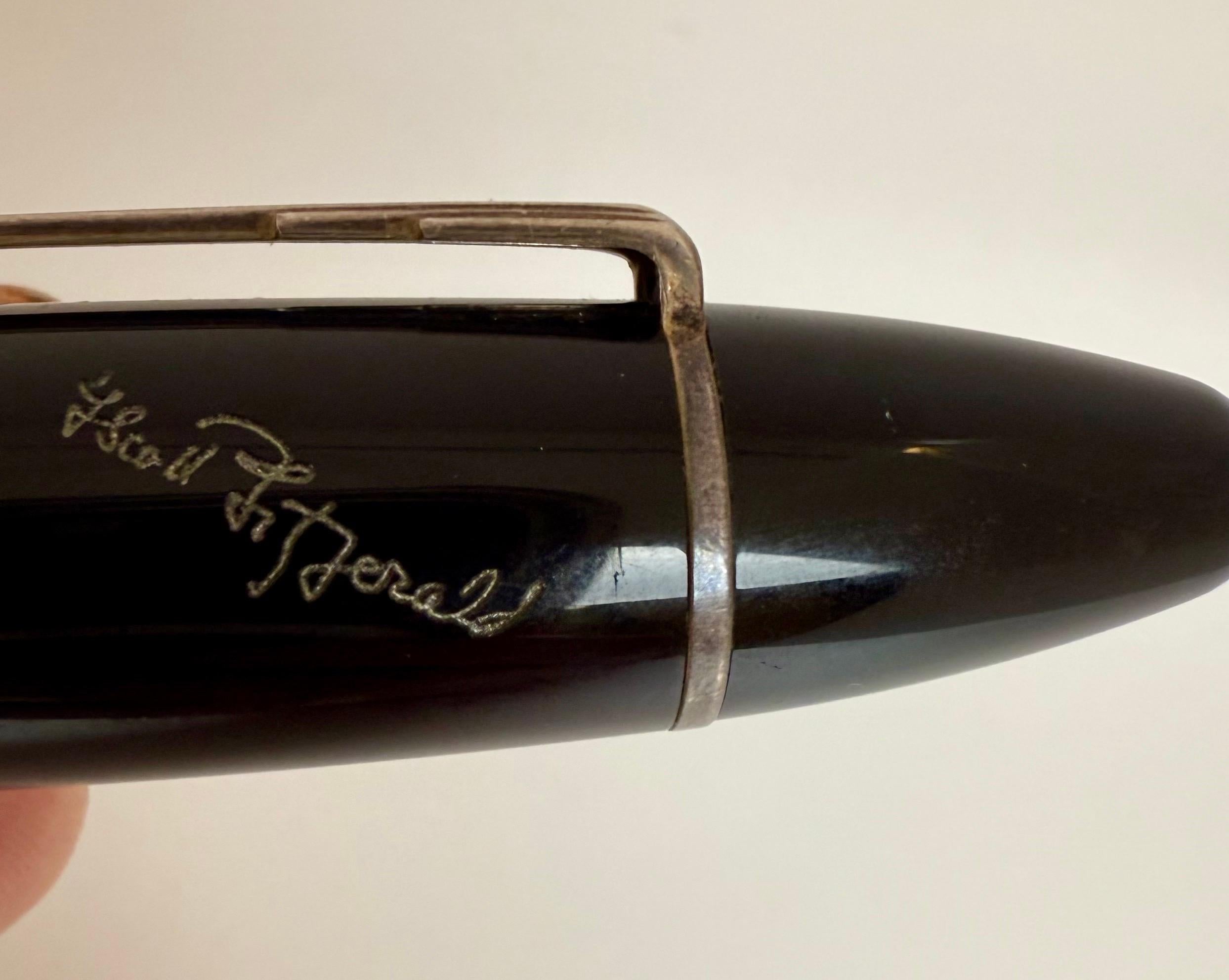 Resina Stilografica Montblanc F. Scott Fitzgerald Edizione Limitata con Scatola e COA 28711 in vendita