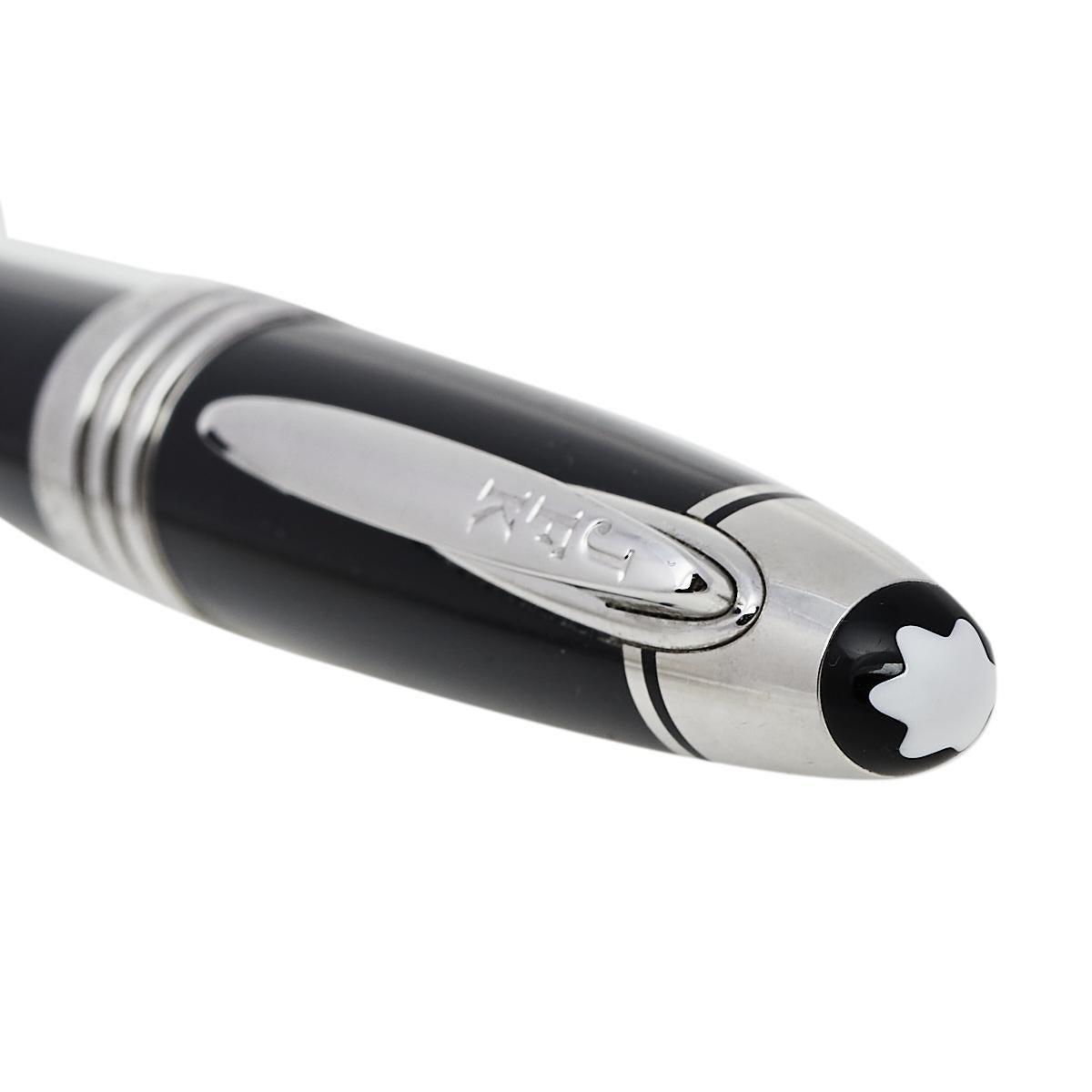 Montblanc Great Characters John F. Kennedy Dark Blue Resin Ballpoint Pen In Fair Condition In Dubai, Al Qouz 2