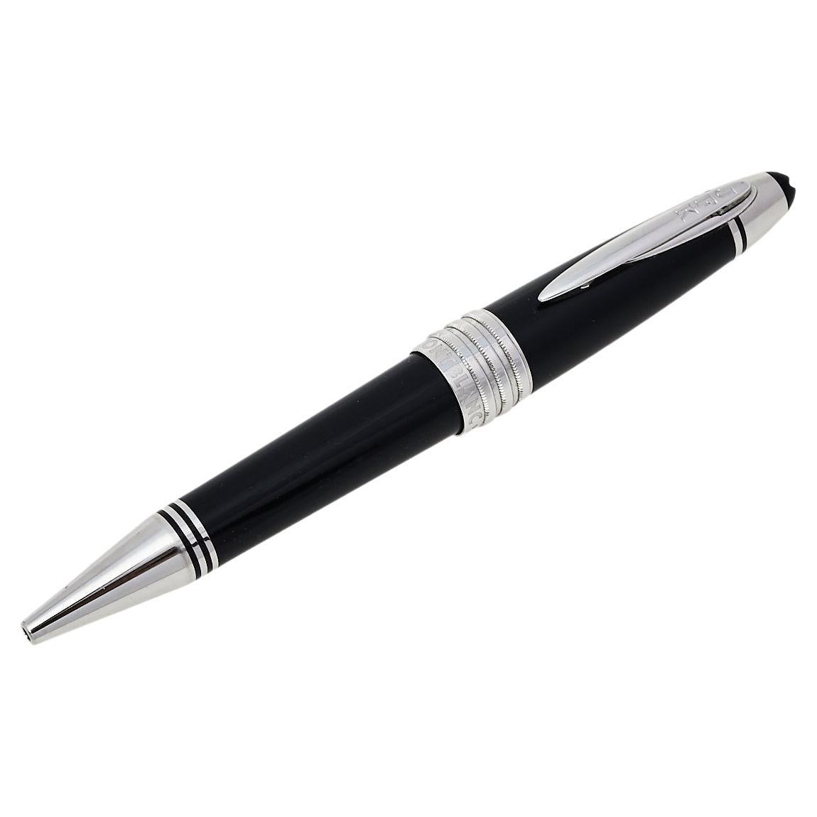 Montblanc Great Characters John F. Kennedy Dark Blue Resin Ballpoint Pen