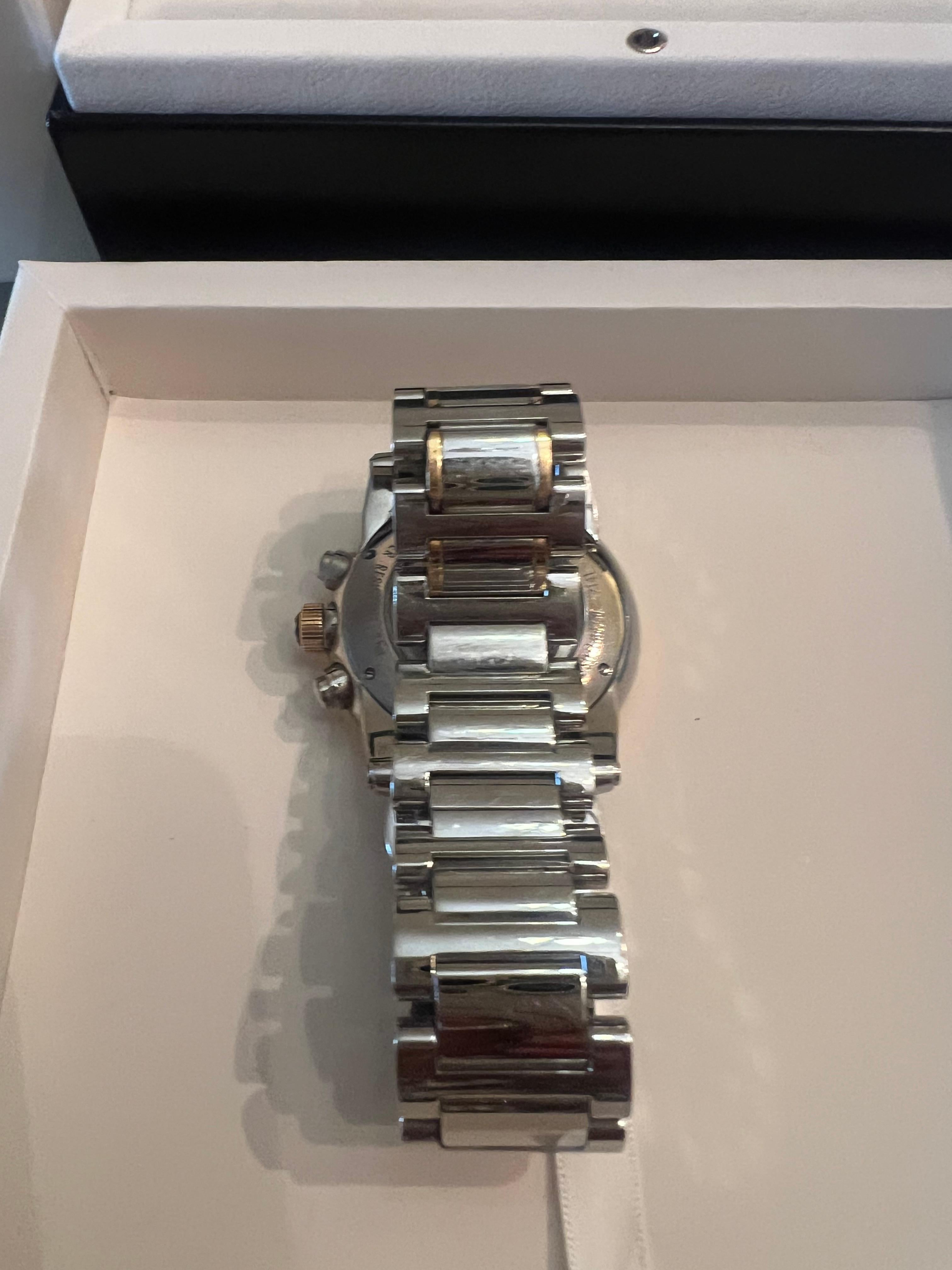 Montblanc Gris Oro Rosa 18K Acero inoxidable TimeWalker con caja y papeles en venta 3