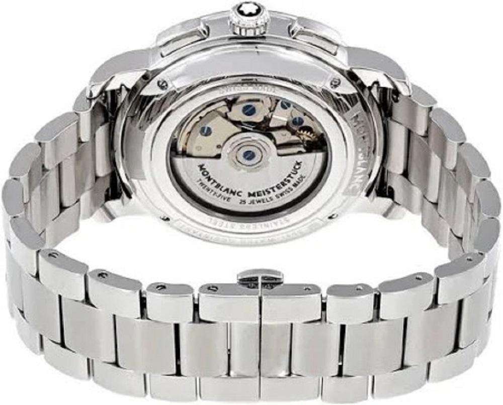 Montblanc Gris Oro Rosa 18K Acero inoxidable TimeWalker con caja y papeles en venta 3