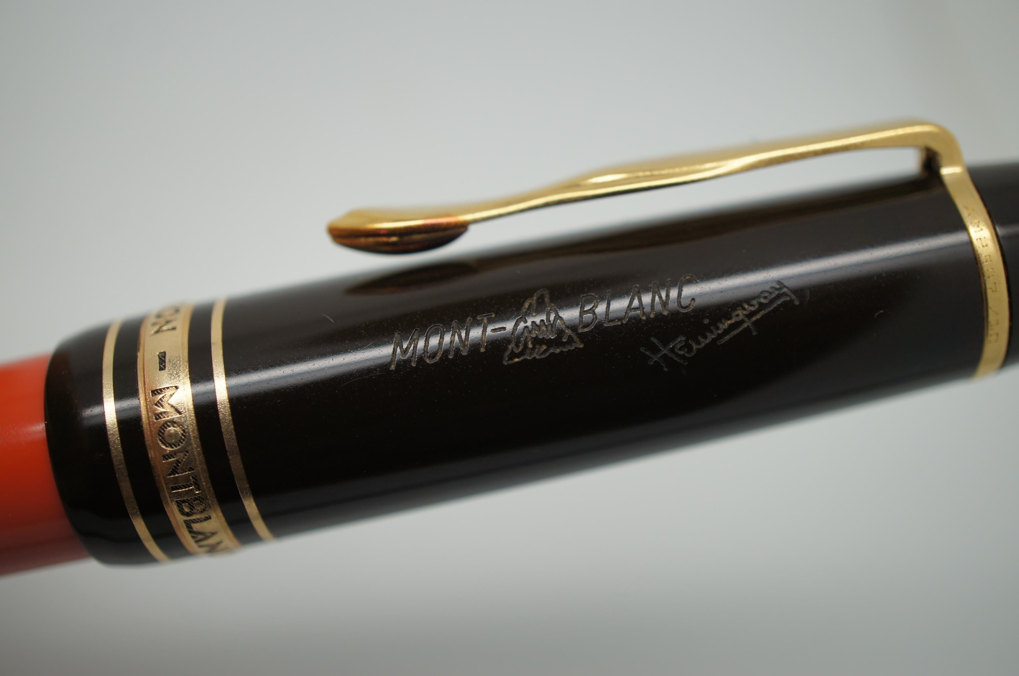 hemingway montblanc pen