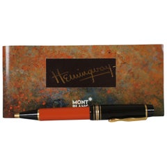 Retro Montblanc Hemingway Meisterstuck Limited Edition Ballpoint Pen Germany