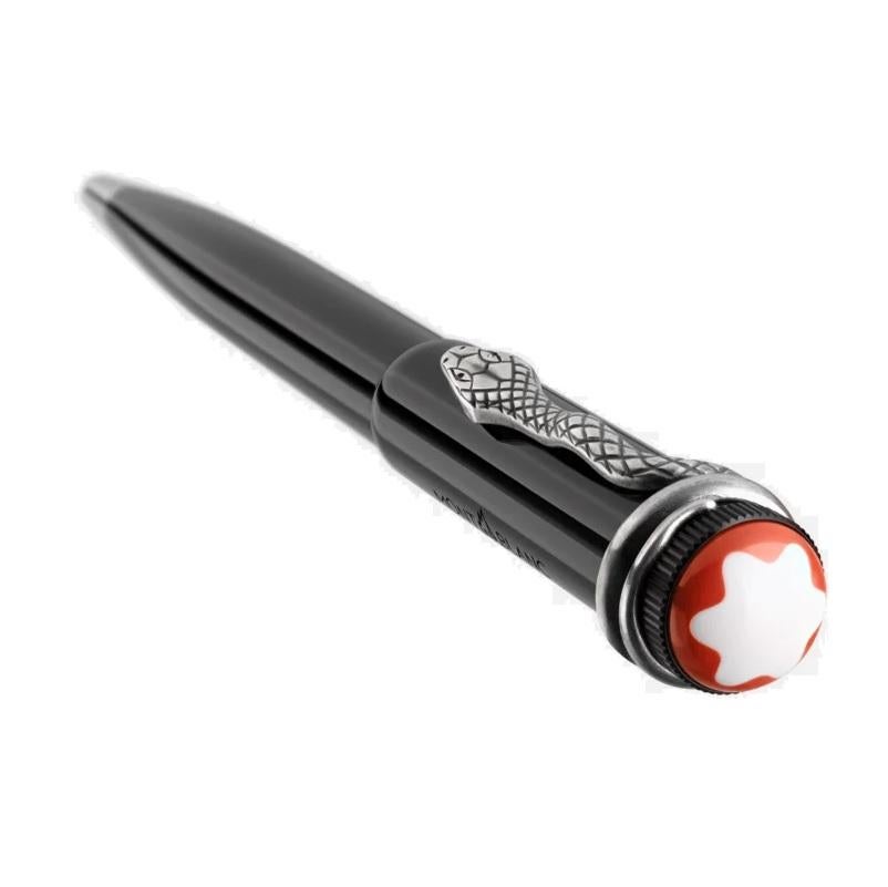Montblanc Heritage Collection Rouge et Noir Special Edition Ballpoint Pen 114724 In New Condition In Wilmington, DE
