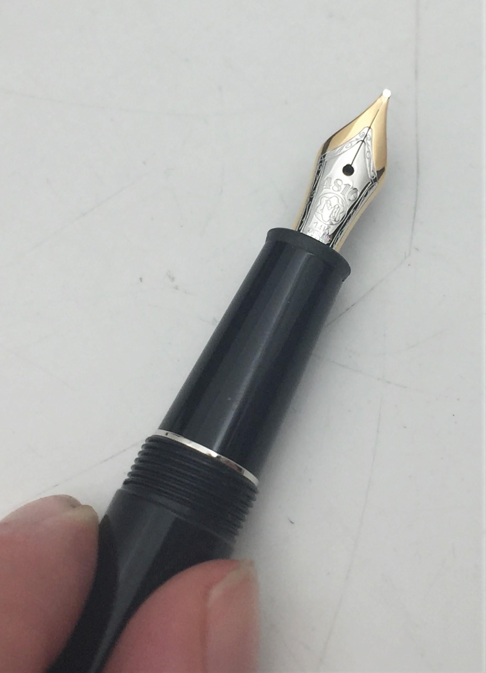 montblanc chopin fountain pen