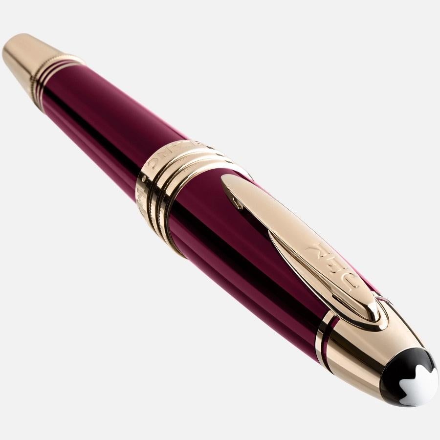 montblanc stainless steel fountain pen