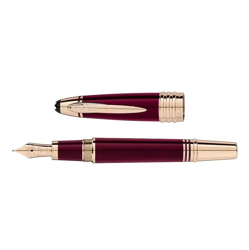 Montblanc John F. Kennedy Special Edition Burgundy Fountain Pen 118051 für Damen oder Herren